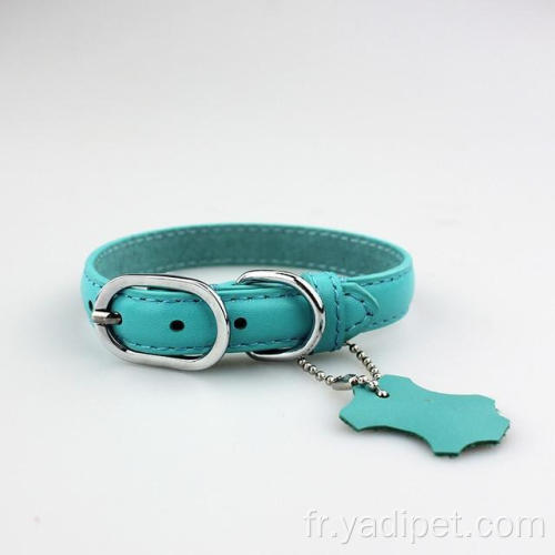 Collier de cou avec étiquette volante pour chiens